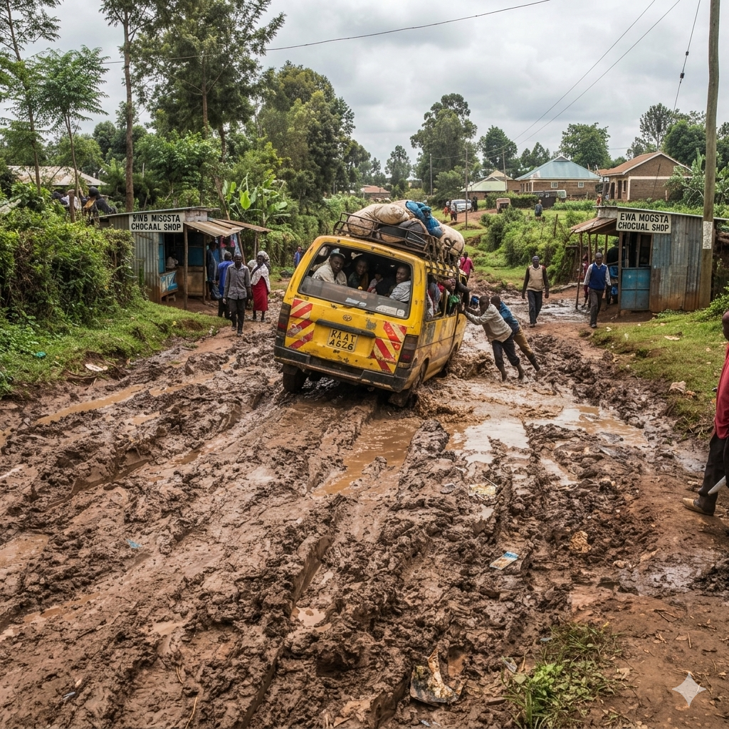 poor roads infrastructure in kenya